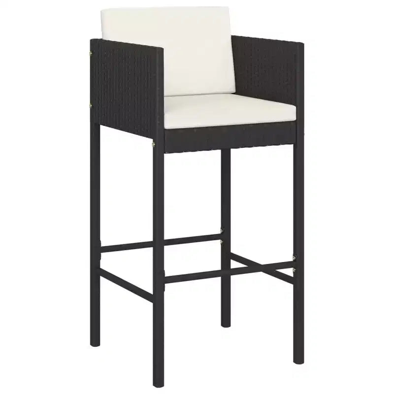 vidaXL Garden Bar Set with cushions