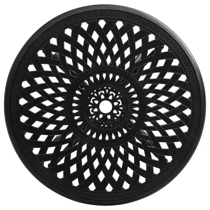 vidaXL Bistro Set Cast Aluminum