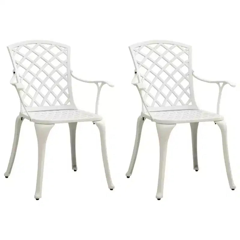 vidaXL Bistro Set Cast Aluminum