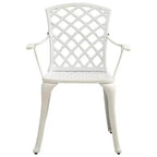 vidaXL Bistro Set Cast Aluminum