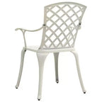 vidaXL Bistro Set Cast Aluminum