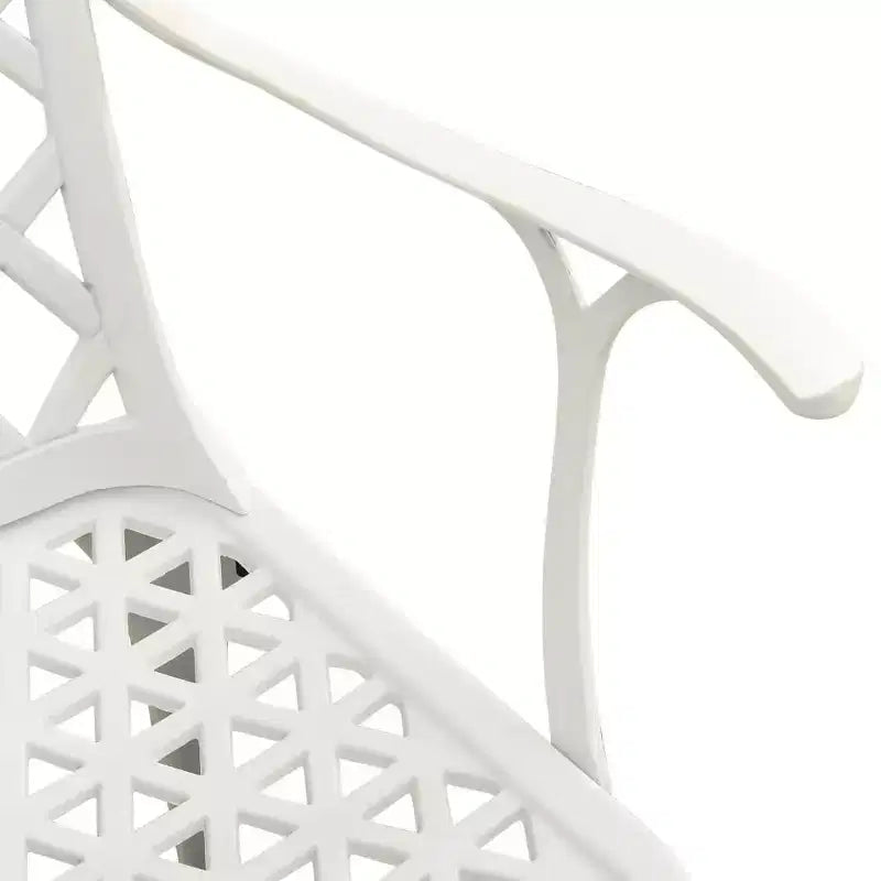 vidaXL Bistro Set Cast Aluminum