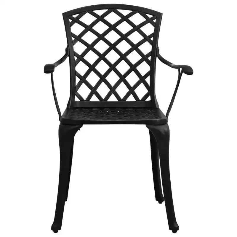vidaXL Bistro Set Cast Aluminum
