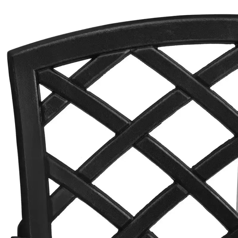 vidaXL Bistro Set Cast Aluminum