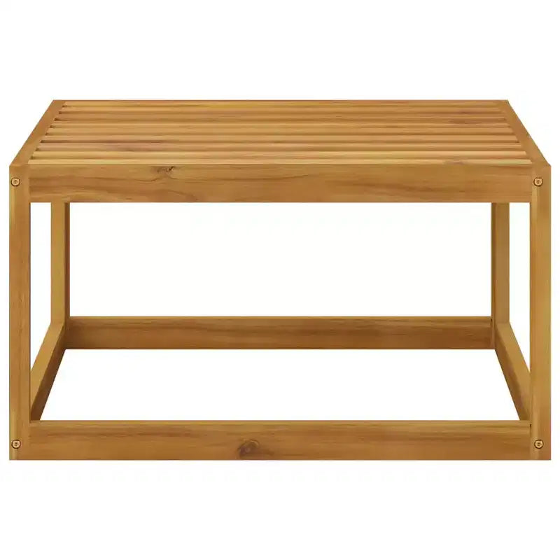 vidaXL Modular Garden Lounge Set with Cushions in Solid Acacia Wood