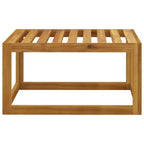 vidaXL Modular Garden Lounge Set with Cushions in Solid Acacia Wood