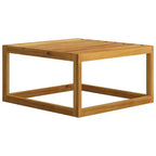 vidaXL Modular Garden Lounge Set with Cushions in Solid Acacia Wood