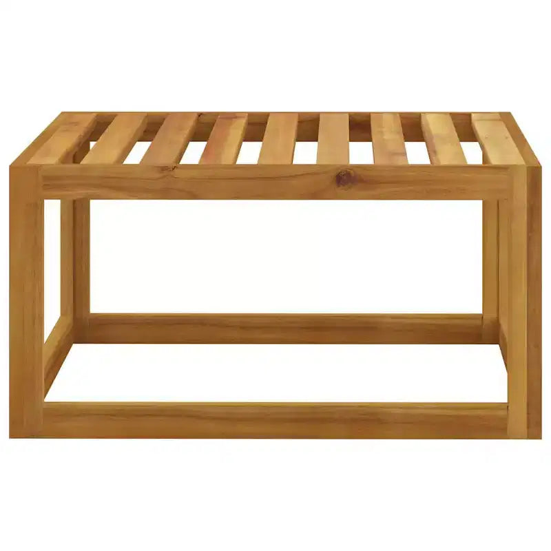 vidaXL Modular Garden Lounge Set with Cushions in Solid Acacia Wood