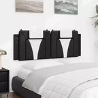 vidaXL Headboard Cushion Hanging Upholstered Pillow Back Bedroom Faux Leather