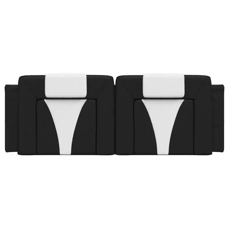 vidaXL Headboard Cushion Hanging Upholstered Pillow Back Bedroom Faux Leather