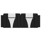vidaXL Headboard Cushion Hanging Upholstered Pillow Back Bedroom Faux Leather