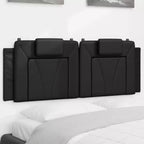 vidaXL Headboard Cushion Hanging Upholstered Pillow Back Bedroom Faux Leather