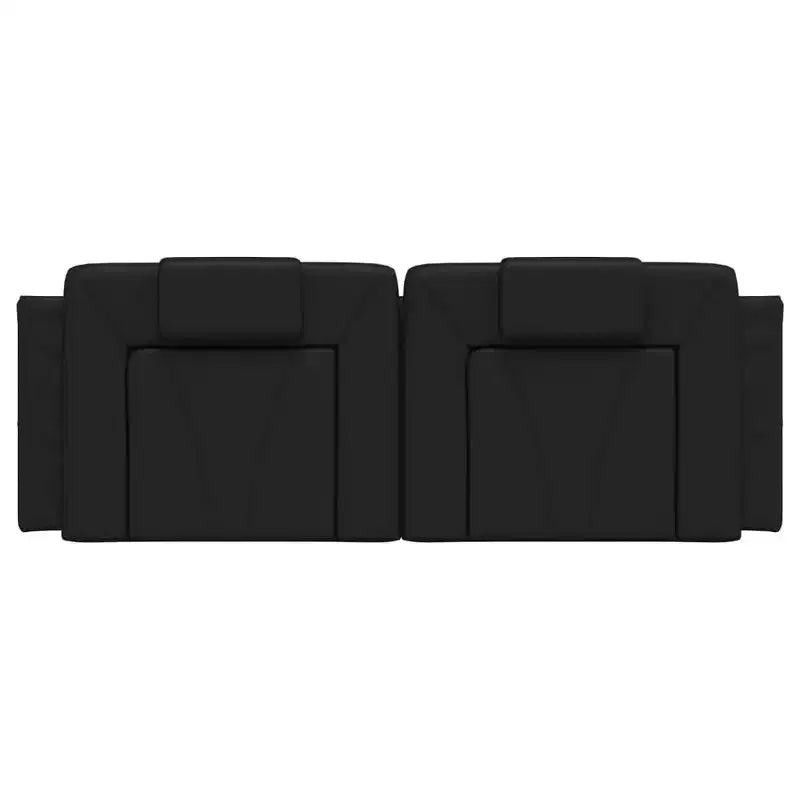 vidaXL Headboard Cushion Hanging Upholstered Pillow Back Bedroom Faux Leather