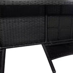 2-Seater Patio Sofa with Side Table in Various Colors
