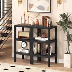 Costway 6-Tier Plastic Modular Storage Shelves Open Display Utility Shelving Unit