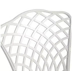 Whisen 3 Piece Patio Rustproof Furniture Sets & Outdoor Aluminum 1 Round Table and 2 Chairs with Soft Cushion