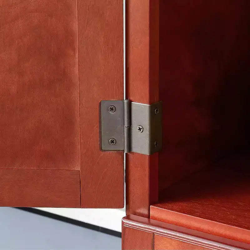 72-Inch Tall Storage Cabinet with 8 Doors and 4 Shelves for Living Room, Kitchen, or Office