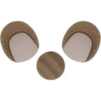 Drew Swivel Bistro Set - Indoor/Outdoor - PAT7544 - Natural/Taupe - Safavieh