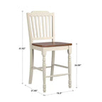 Countryside Two-Tone Counter Stools - Set of 2 - iNSPIRE Q