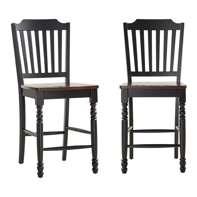 Countryside Two-Tone Counter Stools - Set of 2 - iNSPIRE Q