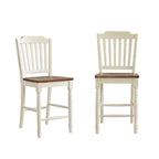 Countryside Two-Tone Counter Stools - Set of 2 - iNSPIRE Q