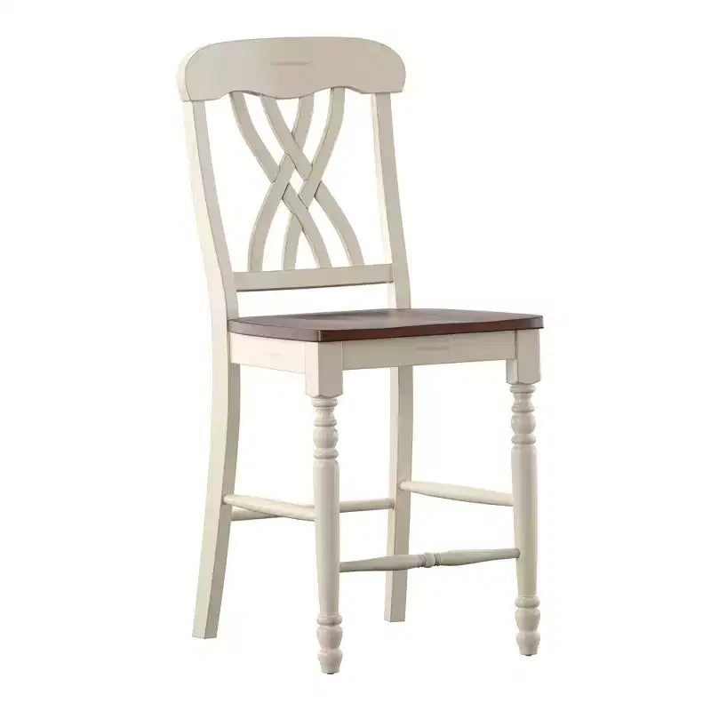Countryside Two-Tone Counter Stools - Set of 2 - iNSPIRE Q