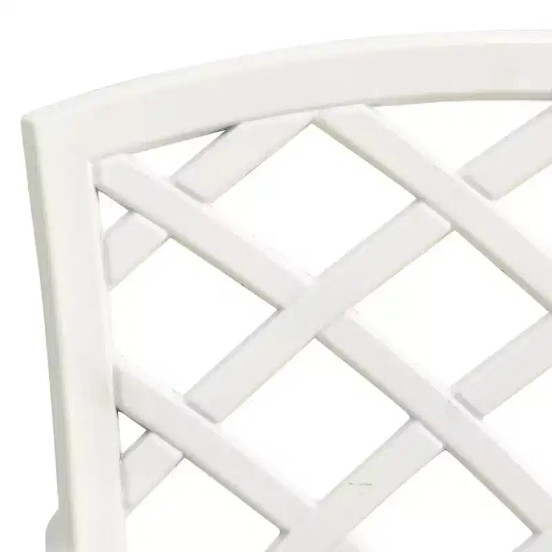 vidaXL Garden Dining Set 3 pcs Aluminium Outdoor Furniture Modern Patio