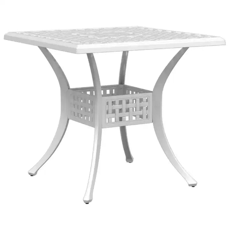 vidaXL Garden Dining Set 3 pcs Aluminium Outdoor Furniture Terrace Patio