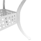 vidaXL Garden Dining Set 3 pcs Aluminium Outdoor Furniture Terrace Patio