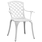 vidaXL Garden Dining Set 3 pcs Aluminium Outdoor Furniture Terrace Patio
