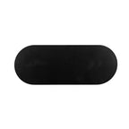Kate and Laurel Koji Capsule Console Table, 36x14x30, Black