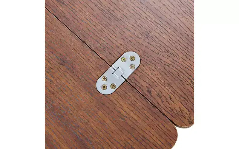 JVNOXK 27.6-inch Modern Multifunctional Coffee Table, Multi-Tier Storage Side Table with Foldable Top and Smooth Casters, White and Walnut