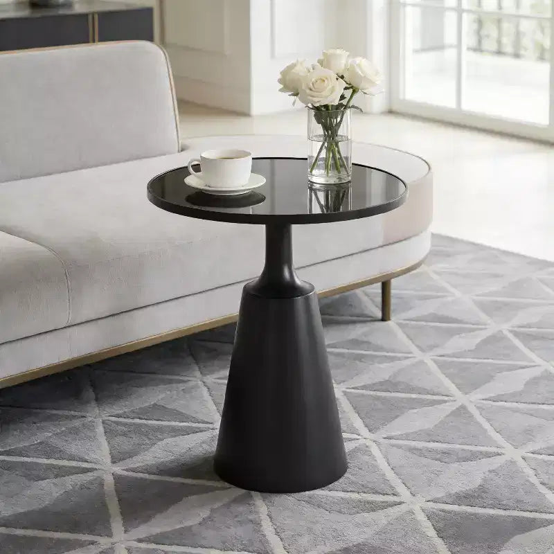 Christopher Knight Home Viviana Modern Iron Round Side Table