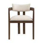 Christopher Knight Home Shankar Modern 5 Piece Round Dining Table Set with Rubberwood Upholstered Chairs