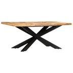 vidaXL Dining Table - Solid Reclaimed Wood