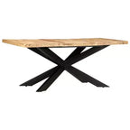 vidaXL Dining Table - Solid Reclaimed Wood