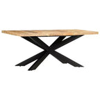 vidaXL Dining Table - Solid Reclaimed Wood