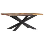 vidaXL Dining Table - Solid Reclaimed Wood