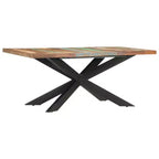 vidaXL Dining Table - Solid Reclaimed Wood
