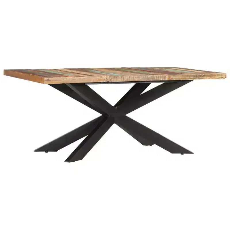 vidaXL Dining Table - Solid Reclaimed Wood