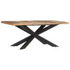 vidaXL Dining Table - Solid Reclaimed Wood