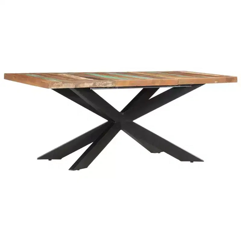 vidaXL Dining Table - Solid Reclaimed Wood