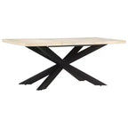 vidaXL Dining Table - Solid Reclaimed Wood