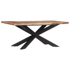 vidaXL Dining Table - Solid Reclaimed Wood