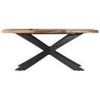 vidaXL Dining Table - Solid Reclaimed Wood