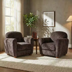 Christopher Knight Home Yannis Modern Wooden Upholstered Accent Chair with Rom Arms (Set of 2)