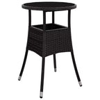 vidaXL Garden Bistro Set