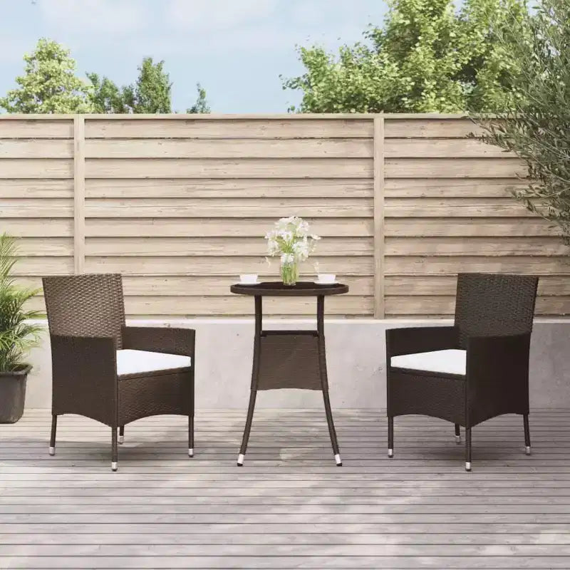 vidaXL Garden Bistro Set