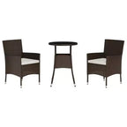 vidaXL Garden Bistro Set
