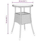 vidaXL Garden Bistro Set